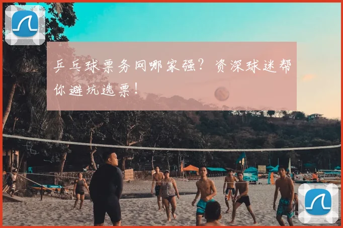 乒乓球票务网哪家强?资深球迷帮你避坑选票!